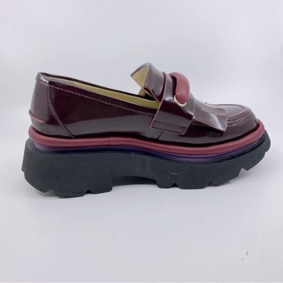 4CCCCEES Crunch Fringe Loafers. Color Oxblood SZ 6.5 - Picture 6 of 14